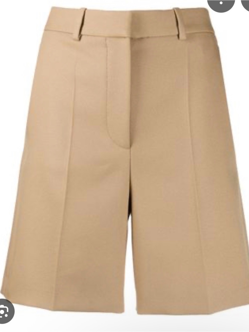 Stella McCartney Beige Bermuda Shorts